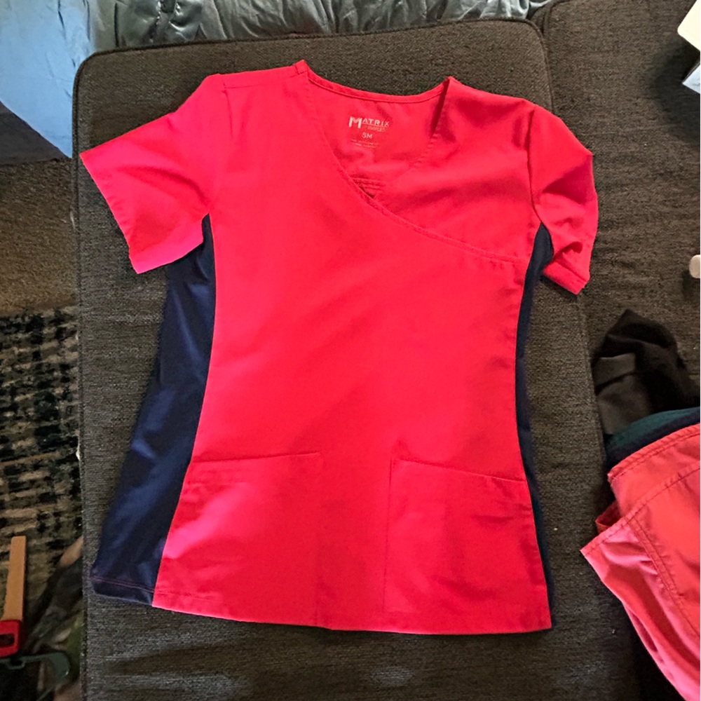 Matrix women’s scrub top.